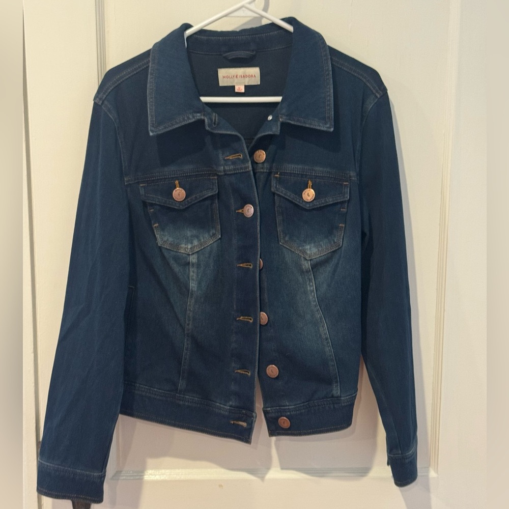 Dark Blue Denim Jacket Lightweight